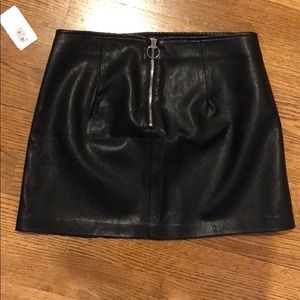 Blank NYC Leather Skirt - NEW WITH TAGS